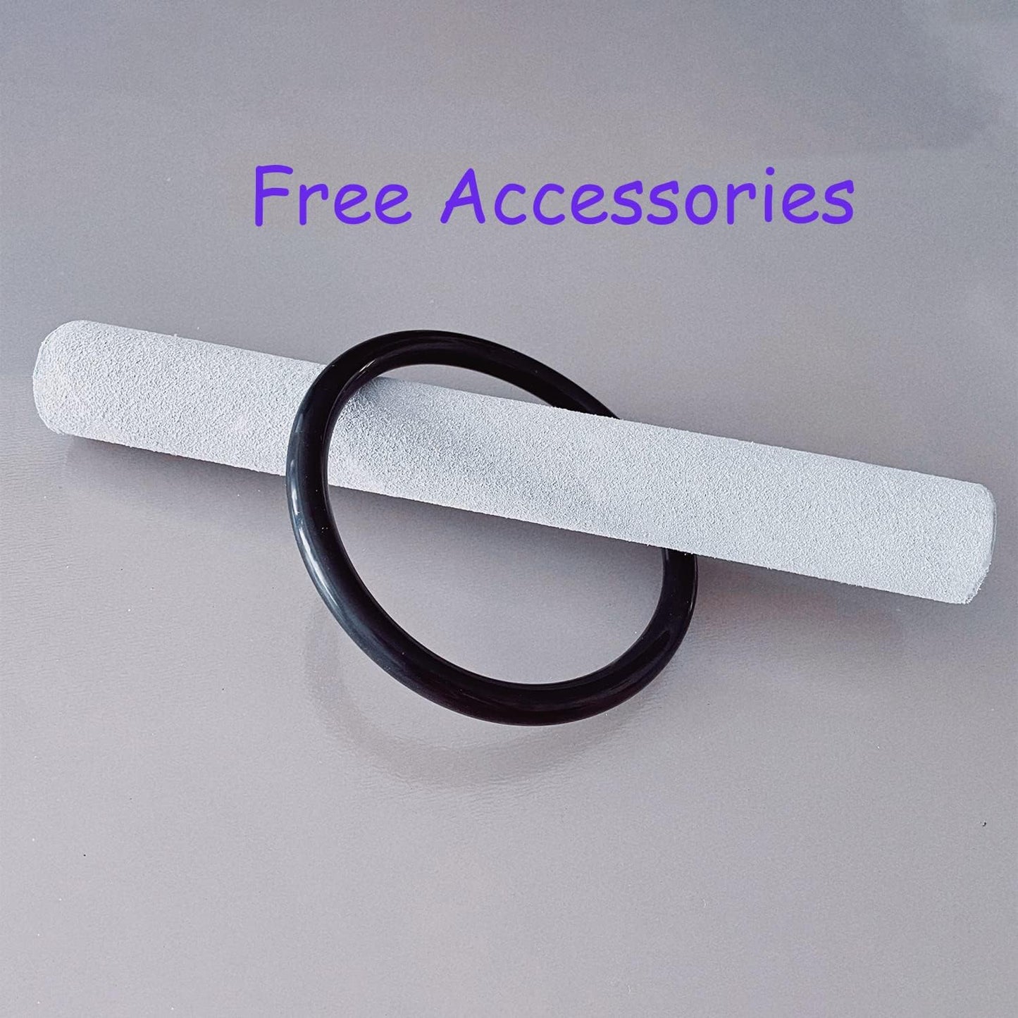 Hye-eun 12 Inch F Note White Frosted Crystal Singing Bowl 432hz Heart Chakra with Suede Stick for Yoga Sound Healing With Carry Case