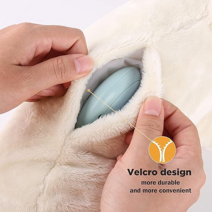 Heartbeat Dog Toy for Puppy- Helps for Dog Anxiety Relief and Calming Aid, Stuffed Animal Anxiety Calming Behavioral Aid Puppy Heartbeat Toy Sleep aid for Dogs Cats Pets - Bloomnest