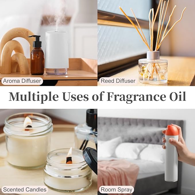 Fruit Carnival Fragrance Oil Essential Oil, MAYJAM 3.38FL.OZ Fruit Carnival Oil for Diffusers for Home, Long Lasting Scented Oils for Soap Candle Making - 100ML MAYJAM