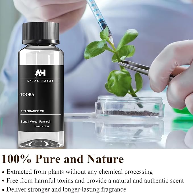 Hotel Scents Tooba Diffuser Oil 120ml - Inspired by La Vie Est Belle Perfume - Berry, Patchouli, Violet - Luxury Essential Oil for Home Scents - Premium Fragrance for Waterless & Ultrasonic Diffusers - Bloomnest