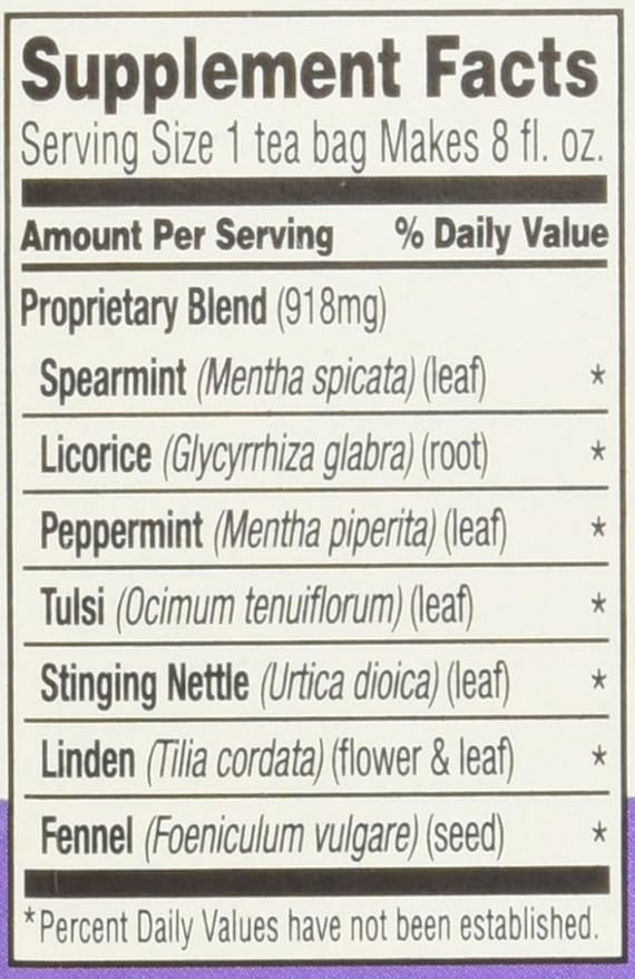 Celestial Seasonings Sleepytime Tea - Wellness Sinus Soother, Caffeine Free - 20 Tea Bags Box (Pack of 2) - Bloomnest