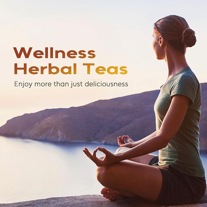 FullChea - Rooibos Tea Bags, 60 Counts - Premium South African Natural Rooibos - Non-GMO - Caffeine-Free - Antioxidant-Rich & Supports Digestion - Bloomnest