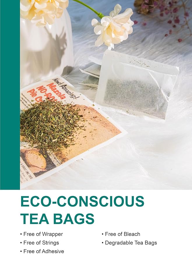 TeeLux Dandelion Leaf & Root Tea Bags, Natural Roasted Dandelion Root with Fresh Dandelion Leaf Herbal Tea, Caffeine Free, 100 Count - Bloomnest