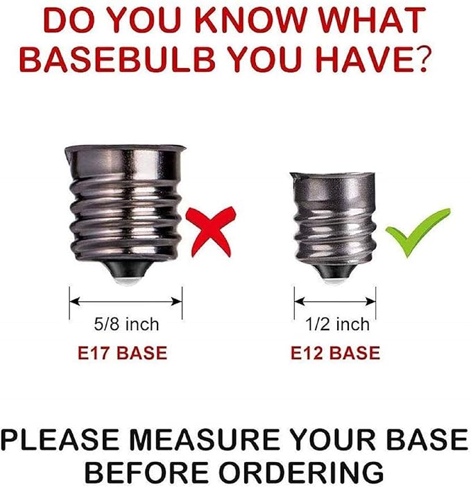 SUNSGNE 25 Pack C7 Clear Replacement Bulbs Christmas Light Bulbs, Outdoor Patio String Light Bulbs, C7 Night Light Replacement Bulbs, E12/C7 Candelabra Base, 5 Watt- Clear - Bloomnest
