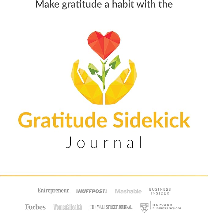 The Gratitude Sidekick Journal: A 66-Day Daily Gratitude & Mindfulness Journal for Developing A Habit of Gratitude & Postivity - Bloomnest