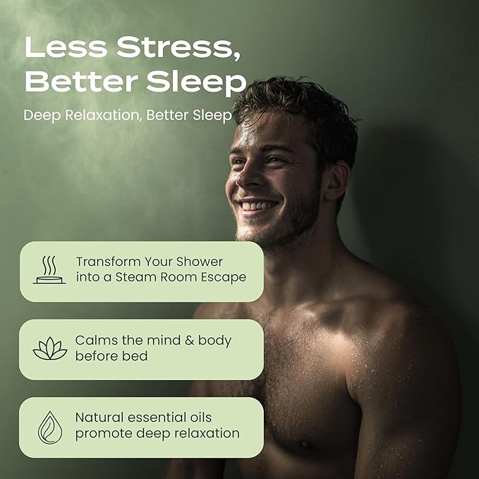 Body Restore Shower Steamers Aromatherapy 15 Pack – Valentines Day Gifts for Her and Him, Birthday Gifts for Women and Men, Relaxation, Stress Relief, Self Care – Tea Tree - Bloomnest