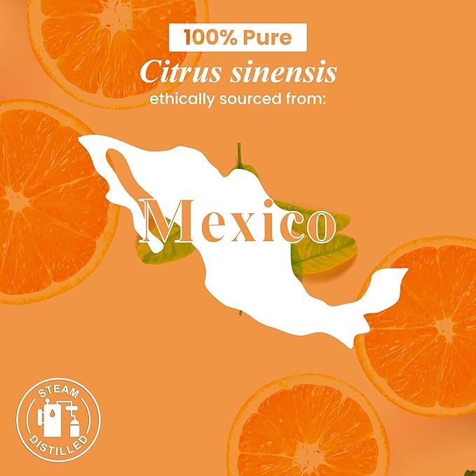 Handcraft Blends Organic Orange Essential Oil – 1 Fl Oz – 100% Pure and Natural – Premium Grade Essential Oil for Diffuser and Aromatherapy HandcraftBlends