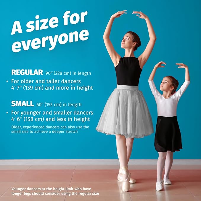The PlumBand Stretch Band for Dance and Ballet – Premium Gift-Ready Package - Sizes for Kids & Adults – Improve Your Splits, Flexibility and Strength with Stretching - Bloomnest