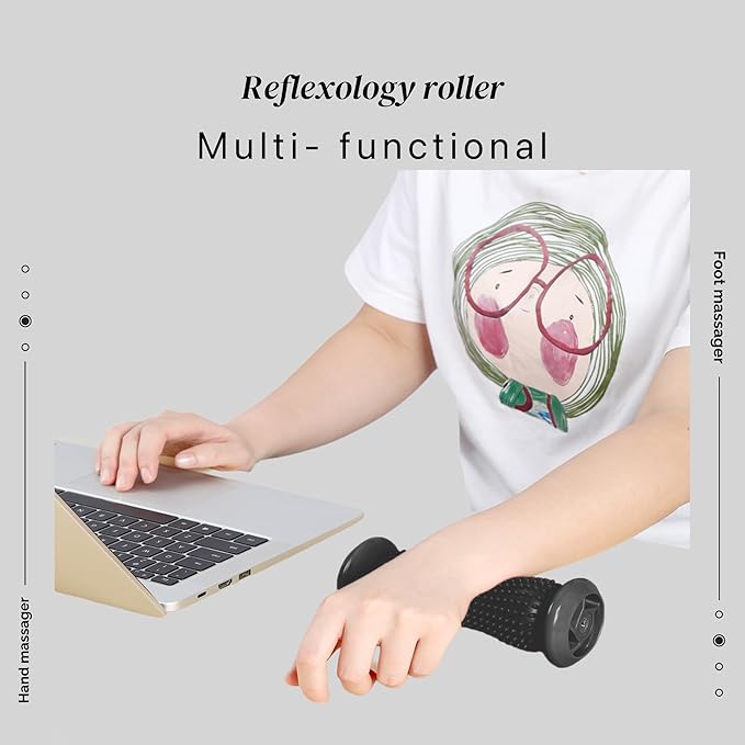 Manual Foot Massager Foot Roller Foot Reflexology Therapy Reach The Spleen and Relax The Nerves - Bloomnest