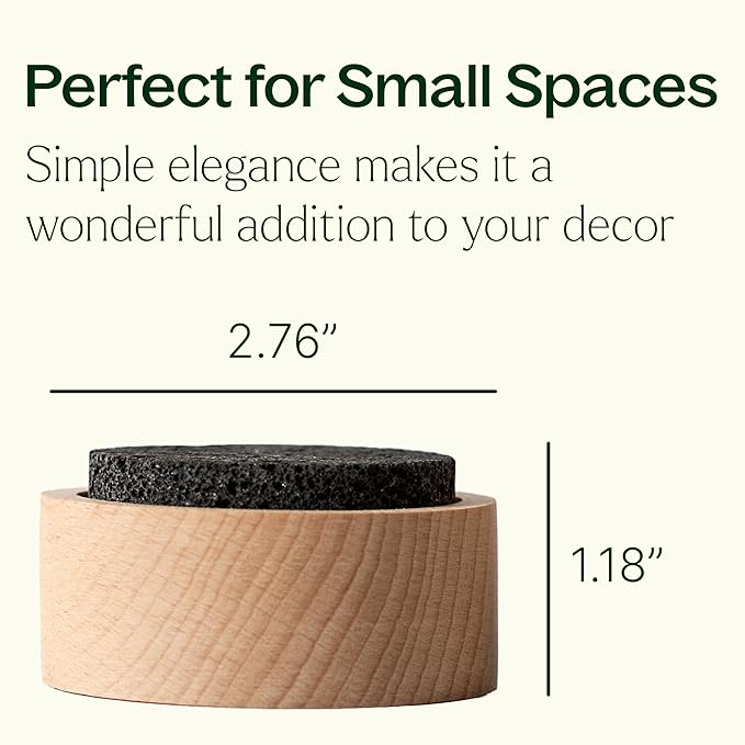 Plant Therapy Lava Rock Passive Diffuser for Essential Oils Great for Decorating at Home, Office or Car, and Gift-Giving - Bloomnest