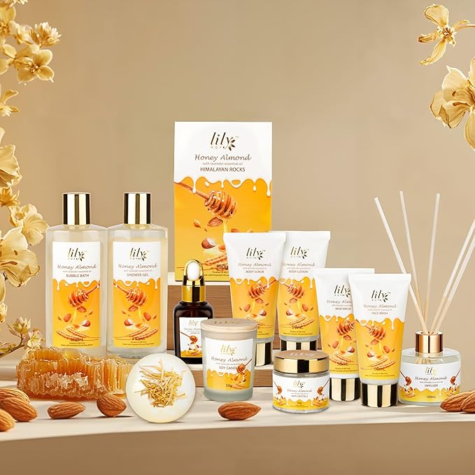 Valentines Day Gifts for Women - 21Piece Luxury Bath and Body Gift Basket Set for Women Men Spa Gift Baskets Set Self Care Gift | Mothers Day Birthday Gifts Christmas Gift Sets for Her & Him