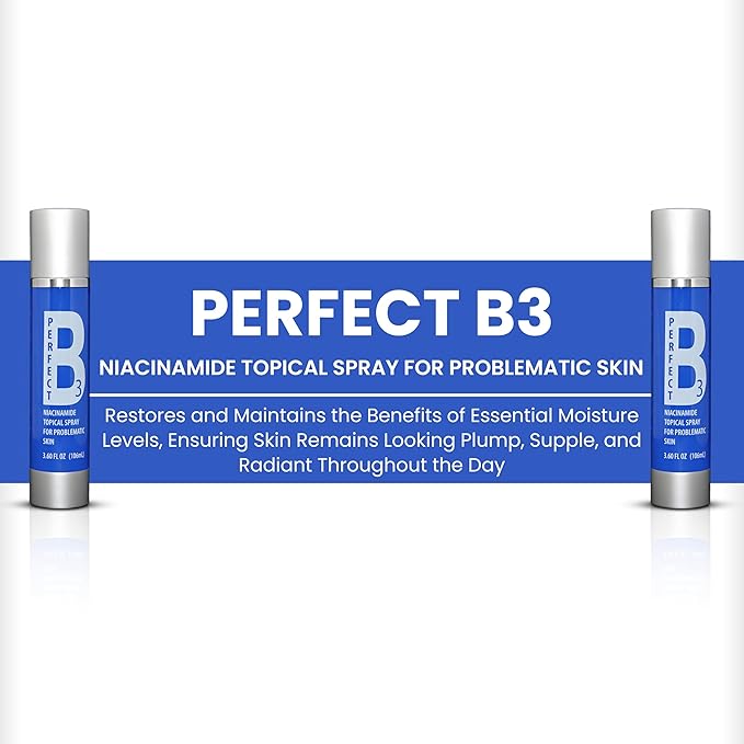 Niacinamide Face Spray – Topical Mist with Hyaluronic Acid, Glycerin, Vitamin B3, and Aloe for Skin Clarity, Texture & Hydration – Gentle Niacinamide Serum Alternative – 3.6 fl oz - Bloomnest