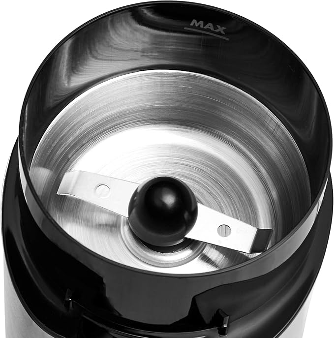 Amazon Basics Electric Coffee Grinder, Coffee Bean and Spice Grinder, With Heavy-Duty Stainless Steel Grind Blades - Bloomnest