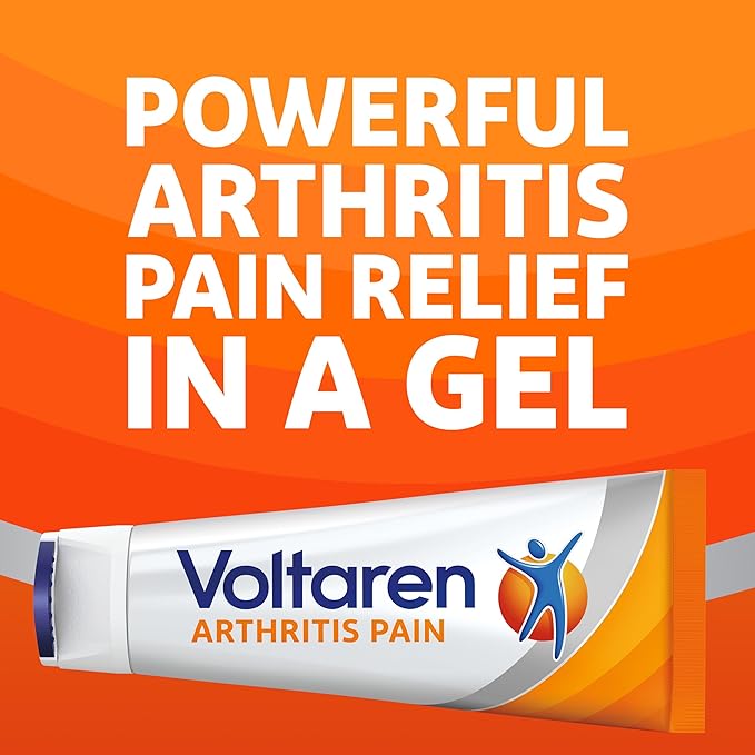 Voltaren Arthritis Pain Gel for Powerful Topical Arthritis Pain Relief with Diclofenac - NEW Easy Open Cap - 100 g x 2 - Bloomnest