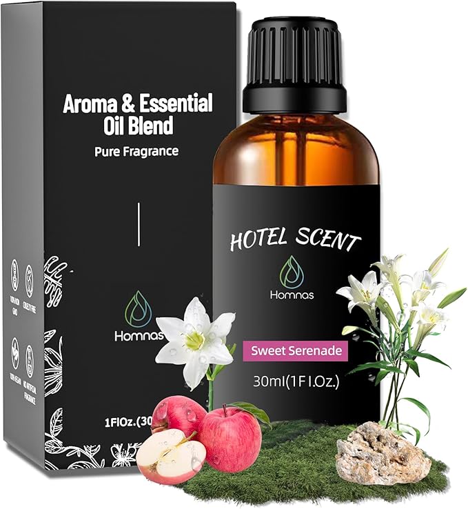 Sweet Serenade Essential Oil, Hotel Diffuser Oil, Inspired by Hilton Hotel, Home Luxury & Hotel Scents for Diffuser, Pure Diffuser Oil with Melon, Mimosa, Sandalwood for Aromatherapy - Bloomnest