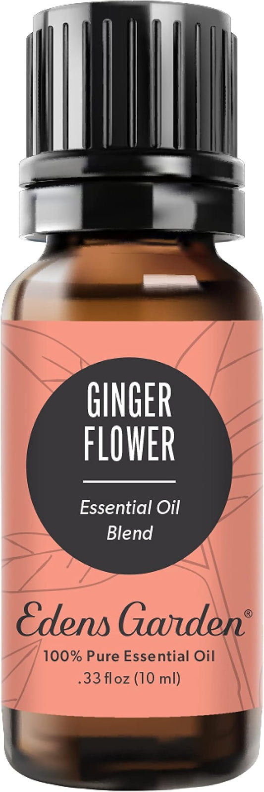 Edens Garden Ginger Flower Essential Oil Blend- 100% Pure Premium Grade, Undiluted, Natural, Therapeutic, Aromatherapy, The Best for Diffusing, Skin, Candle, Laundry 10 ml (.33 fl oz) - Bloomnest