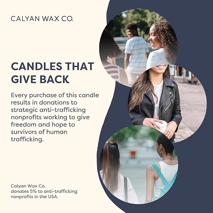 Calyan Wax Co. Passionfruit & Ginger Scented Candle - 75 Hour Burn - Luxury Non Toxic Soy Wax Candles - Long Lasting Black Tumbler Jar Candle for Home - 10.2oz - Bloomnest