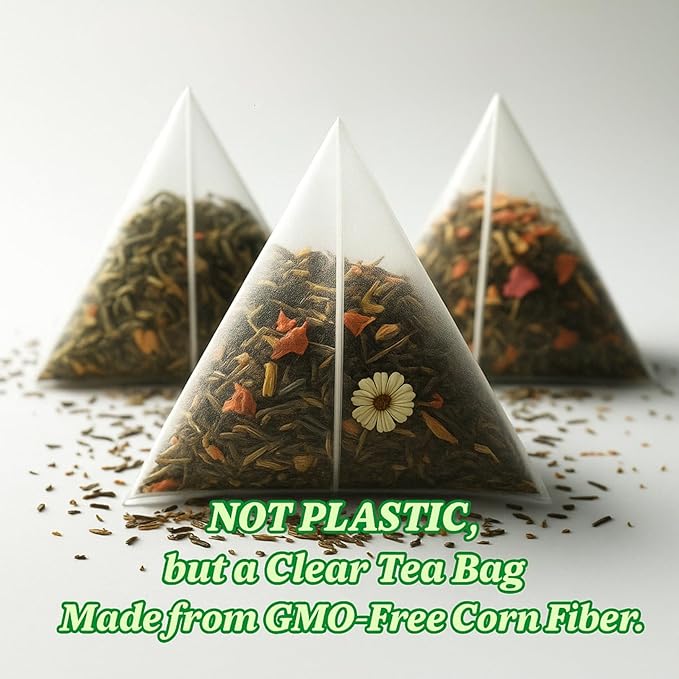 Tozzy Organic Spearmint Tea – 100 Count, Plant-Based Pyramid Tea Bags - Bloomnest
