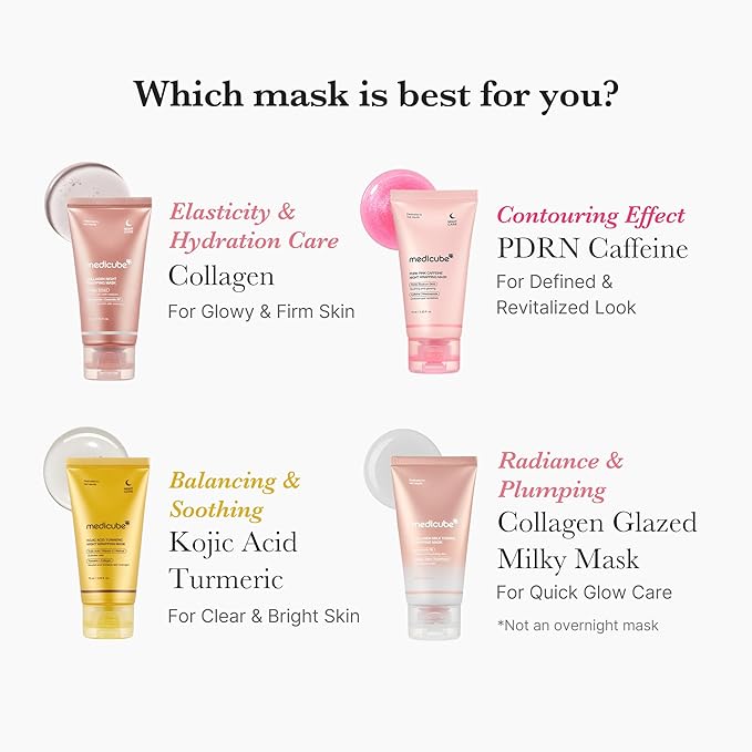 medicube Wrapping Mask Collagen Glazed Milky Glow Daytime Peel Off Mask | Quick and Easy Care with Glutathione, Niacinamide for Plumped, Hydrated & Smooth Skin | Korean Skin Care, 2.53 fl.oz - Bloomnest