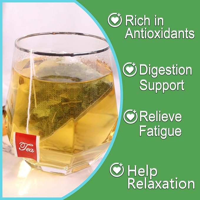 TEARELAE - Lemon Verbena Tea Bags - 1.5g x 50 Count - Natural Cut & Sifted Lemon Tea - Non-GMO - Caffeine-free - Cedron - Verbena Tea For Digestion Support & Calming - Bloomnest