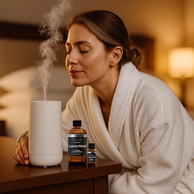 Hotel Diffuser Oil Gift Set – Luxury Hotel Inspired Fragrance Oils for Diffusers, Premium Aromatherapy Home Fragrance, Long Lasting Scent for Bedroom, Spa & Office (Hotel Fragrance Set 10ml*6) - Bloomnest