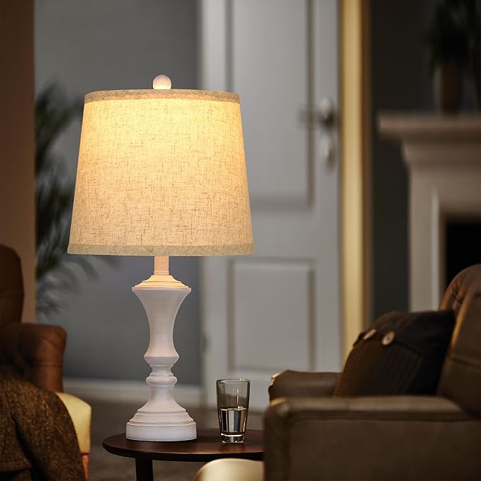 Retro Table Lamps Set of 2 Nightstand Lamp for Bedroom Vintage Rustic Table Lamps for Living Room Traditional Nightstand Bedside Lamps Bulb NOT Included - Bloomnest