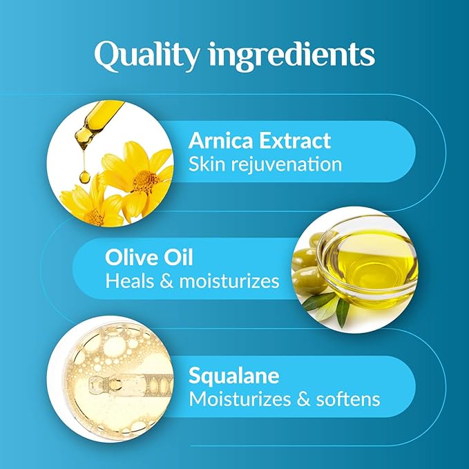 Wellness Professional Arnica Therapy 5 Gallon Massage Cream, Arnica Cream for Bruising, Olive Oil, Arnica Extract, Unscented, Hypoallergenic, Natural, Moisturizing & Hydrating, Deep Tissue - Bloomnest