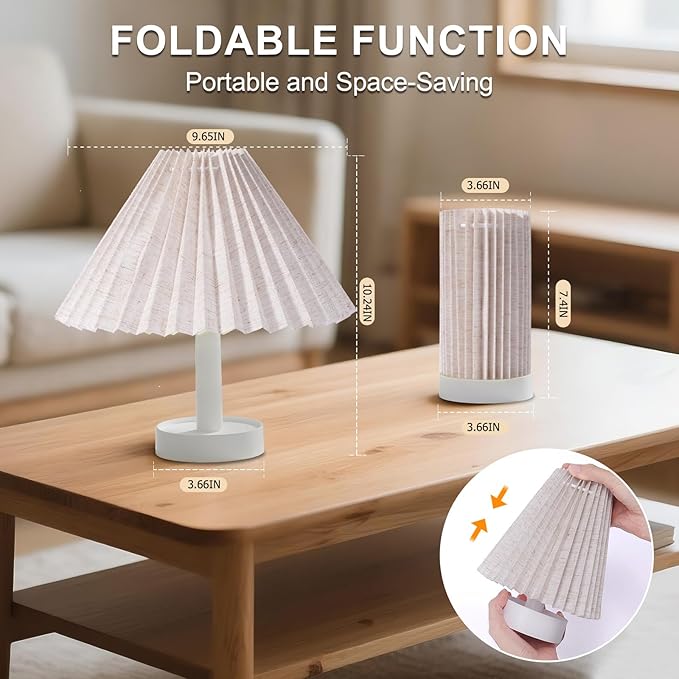 Tremdwoto Bedside Night Light for Kids,3 Colors Modes & Stepless Dimmable Cordless Night Lights,USB Rechargeable Nursery Lamp Nightlight, Cute Bedside Night Light for Bedroom, Kids Room, Dorm - Bloomnest