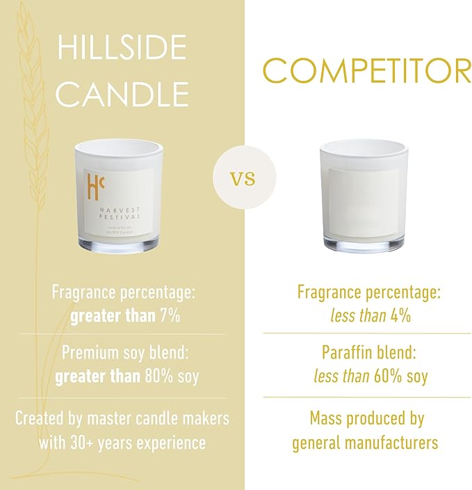 Long-Lasting Harvest Festival Fragrance - Single Wick Scented Candles - Up to 60 Hour Burn Time, Cruelty-Free Soy Candle Wax Blend - Pumpkin Fragrance, Notes of Amber & Orange (9 oz) - Bloomnest