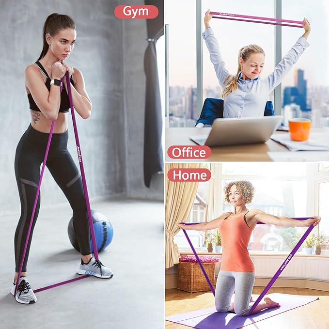 Resistance Bands,Pull Up Bands,Stretching Assist Bands Set for Men & WomenPortable Exercise, Muscle Training,Physical Therapy,Exercise Workout Bands for Working Out - Bloomnest