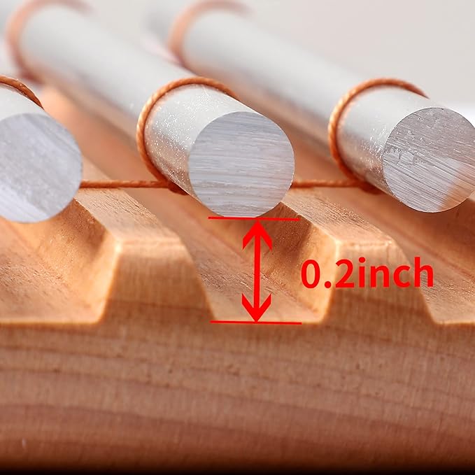 Energy Chimes Percussion Hand Bells: Trio 3 Tone Chime Music Instrument with Mallet for Yoga Meditation Sound Healing Teachers' Classroom Tools - Bloomnest