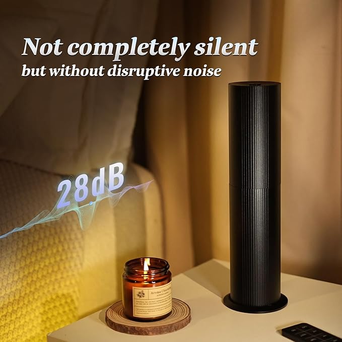 Waterless Essential Oil Diffuser for Home and Commercial Use up to 2000 sq ft, Scent Diffuser for Large Room, Bluetooth Hotel Collection Diffuser with App and Remote Control for Office, 100ml, Black