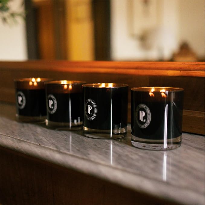 Preston Lane Luxury 2-Wick Scented Candle, Terrace View, 7.5 oz Hand-Poured in USA | Long Burn Time (20–30 Hrs), Vegan Soy Wax Blend, Decorative Glass Vessel, Fine Italian Fragrance - Bloomnest