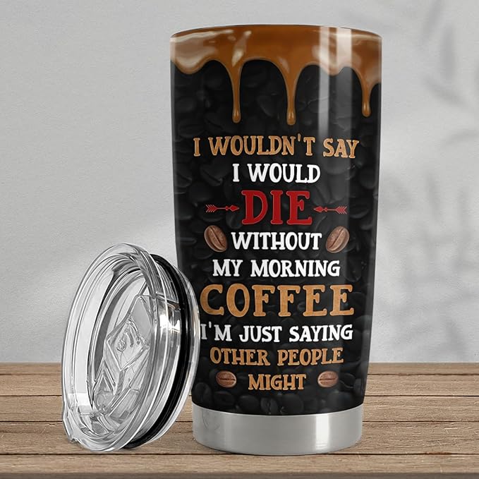 SANDJEST Personalized Dragon Tumbler Funny Dragon Coffee 20oz 30oz Tumblers with Lid Gift for Coffee Lovers Dragons Love Women Girl Friends Christmas Birthday - Bloomnest