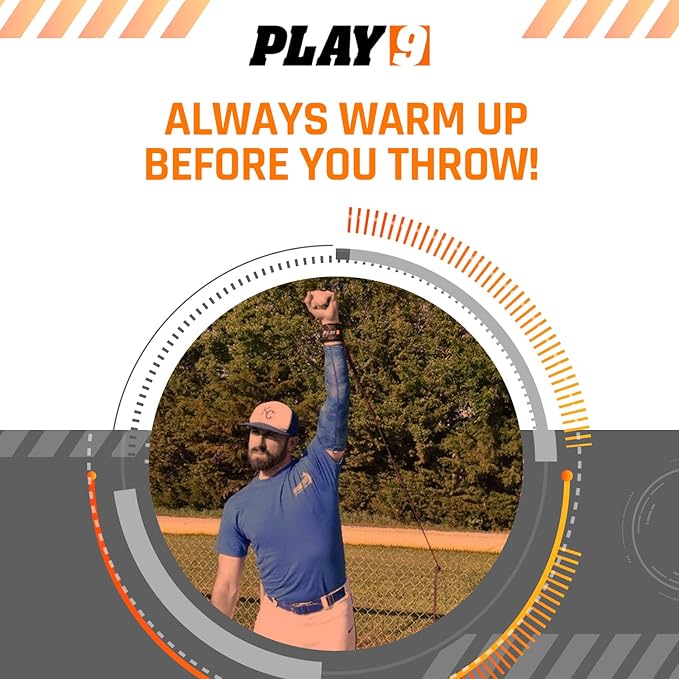 Play 9 Sports Resistance Exercise Bands Baseball Activation Elastic Training Athletes Equipment Bands - Bloomnest