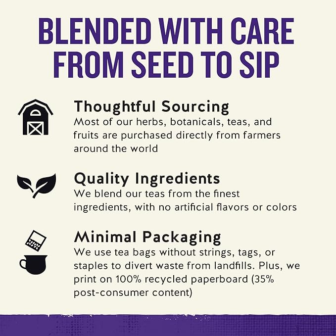 Celestial Seasonings Sleepytime Tea Plus Melatonin, Caffeine Free, Celestial Seasonings Herbal Tea, 18 Bag Box - Bloomnest