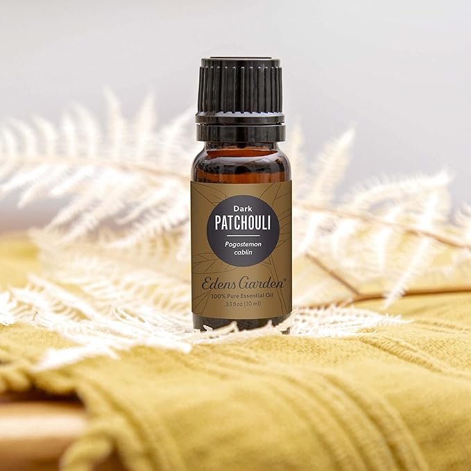 Edens Garden Patchouli- Dark Essential Oil, 100% Pure Therapeutic Grade (Undiluted Natural/Homeopathic Aromatherapy Scented Essential Oil Singles) 10 ml - Bloomnest
