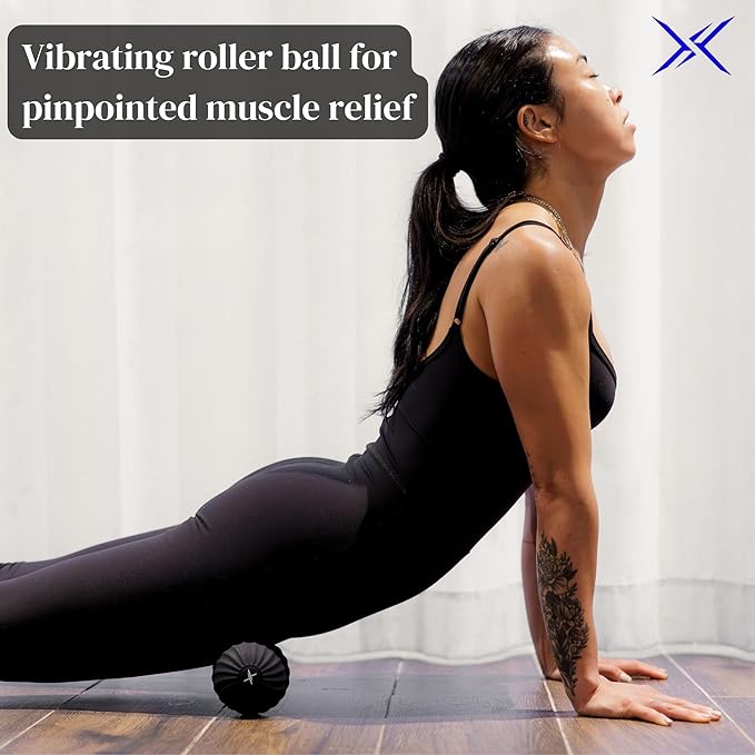 Frost Fit VibePro Pulse - Vibrating Massage Ball Massager - Deep Tissue Therapy Ball with 4 Speeds - Myofascial Release & Pain Relief - Bloomnest
