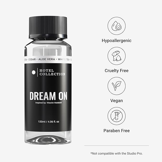 Hotel Collection Diffuser Oil - Dream On - Aromatherapy Essential Fragrance Oil - Luxury Hotel Inspired -White Tea, Cedarwood & Amber - 120ML 4.1 Fl oz - Bloomnest