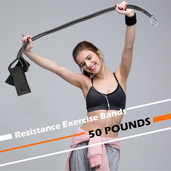 Zomiboo Baseball Bands Sports Resistance Exercise Bands Arm Strength Training Softball Baseball Pitching Training Workout Equipment for Youth Adult - Bloomnest