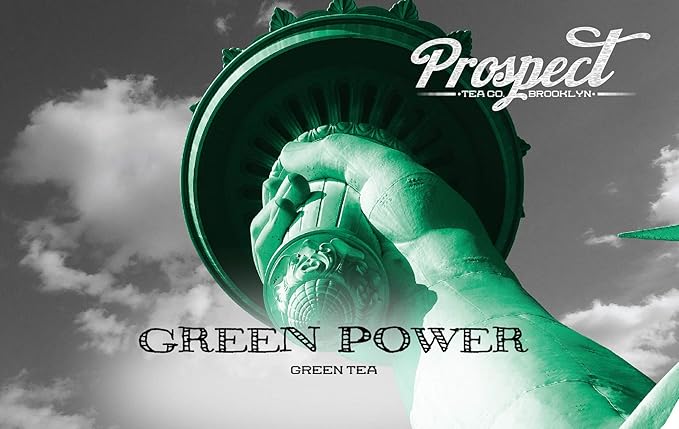 Prospect Tea Co. Green Power Caffeinated Tea Pods Compatible with K Cup Brewers Including 2.0, 40 Count - Bloomnest