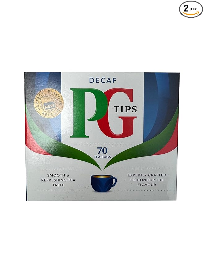 PG Tips Decaf 70 Ct Tea Bags - 2 Pack - Bloomnest