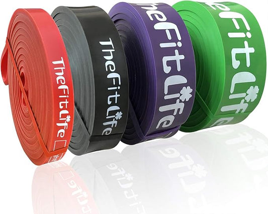 TheFitLife Pull Up Assistance Bands- Resistance Bands for Working Out, Long Workout Bands for Exercise, Fitness Band for Pullup Assist, a Substitute of Dumbbell Set and Kettlebells, Barbell - Bloomnest