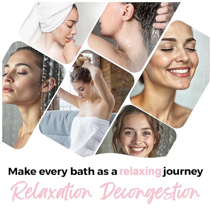 Shower Steamers Aromatherapy Travel Essentials for Women 8 Pcs Bath Bombs Birthday Gifts for Men, Sister, Shower Bombs Stocking Stuffers Christmas Gifts Fruity - Bloomnest