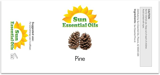 Sun Essential Oils 8oz Pine Essential Oil - Pine Aromatherapy Oil - Bloomnest