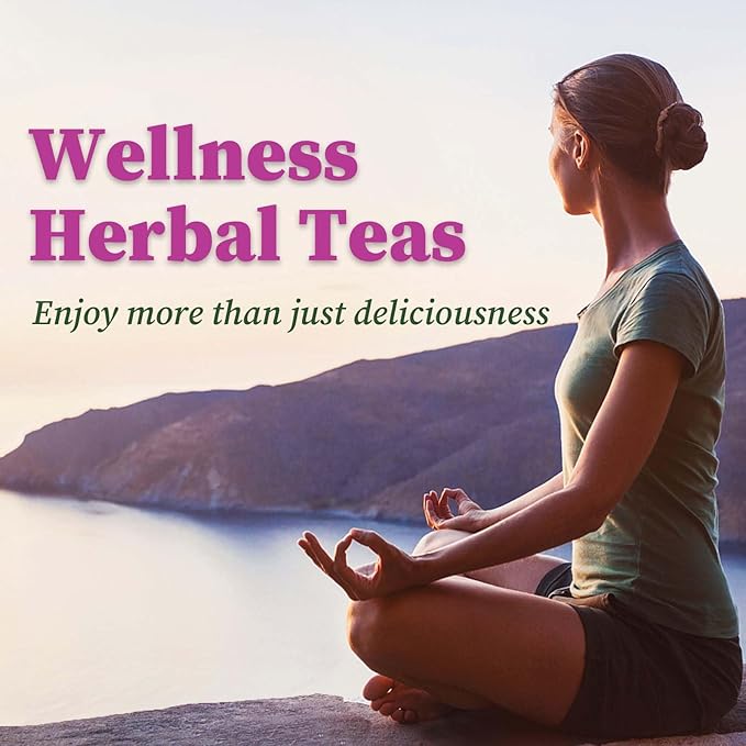 FullChea - Echinacea Tea Bags, 50 Count, 2g/bag - Premium Echinacea Purpurea Herb - Non-GMO - Caffeine-free - Aid Digestion & Boost Immunity - Bloomnest