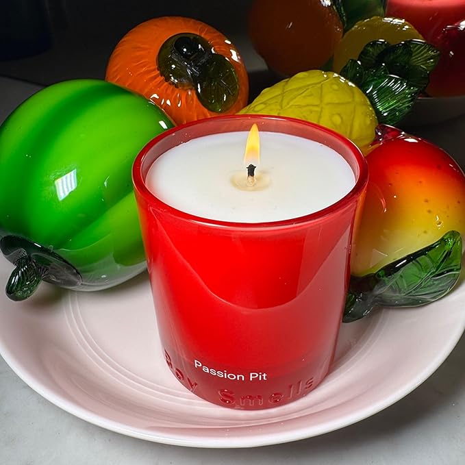 Boy Smells Passion Fruit Candle - 8.5 oz - Citrus Candle with Orange, Passion Fruit, and Blond Woods - Up to 50-Hour Burn - Cotton Wick - Bloomnest