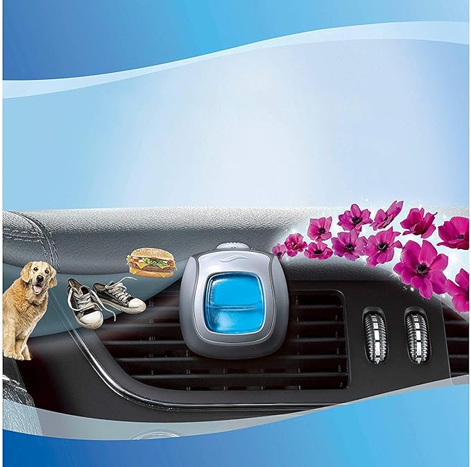 Febreze Car Vent Clip Air Freshener - Fresh-Cut Pine - Holiday Collection 2017 - Net Wt. 0.06 FL OZ (2 mL) Per Vent Clip - Pack of 2 Vent Clips - Bloomnest