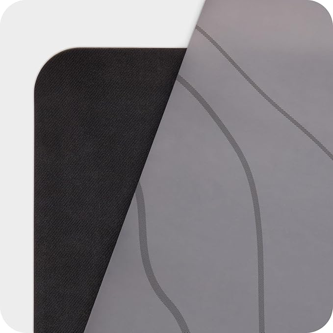 WeGym Yoga Mat, 4mm Cushioned Exercise Mat for Yoga, Pilates, Home Workouts - Anti Slip Polyurethane Suede Yoga Mat with Carrying Strap