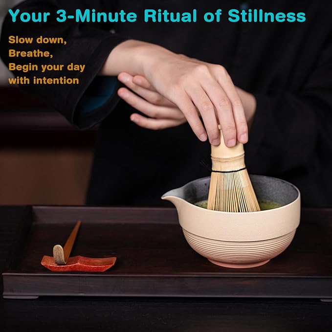 Premium Matcha Ceremony Set – Complete 9-Pcs Ritual Kit – Presented in Luxury Magnetic Gift Box, Perfect for Gifting or Self-Care - Bloomnest